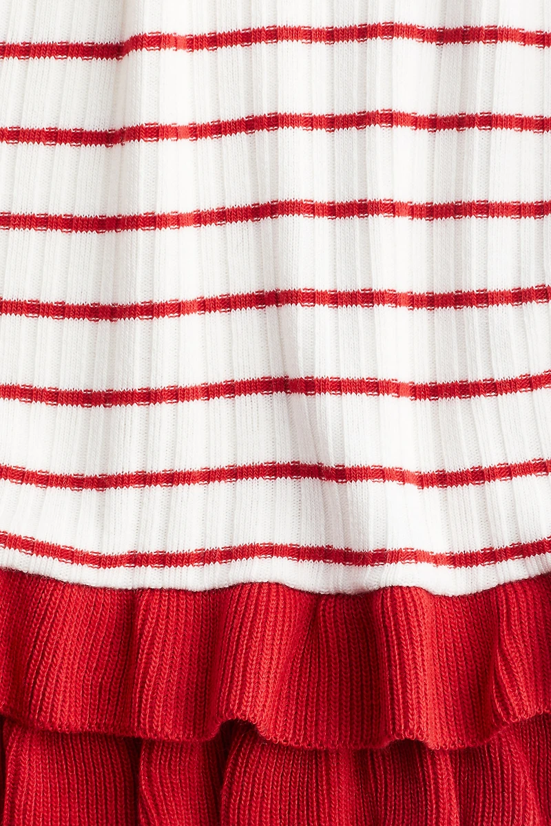 Ruffle-Trimmed Tank Top