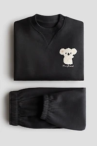 2-Piece Sweatshirt and Joggers Set