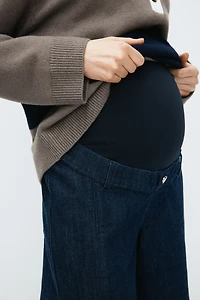 MAMA Wide High Jeans