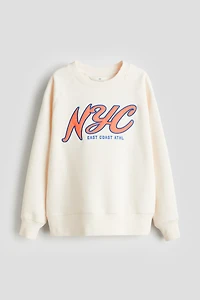 Sweatshirt with Motif