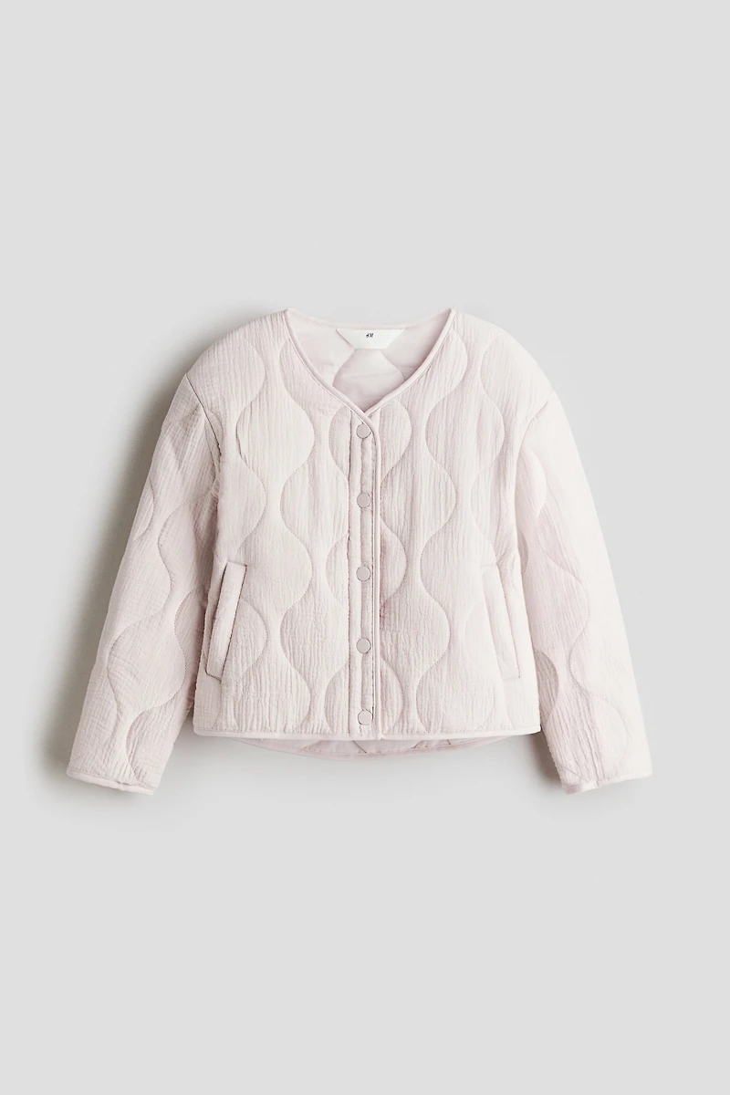Quilted Muslin Jacket