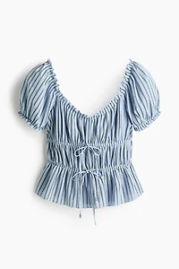 Puff-Sleeved Top
