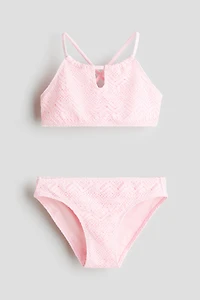 Crochet-Look Two-Piece Swimsuit