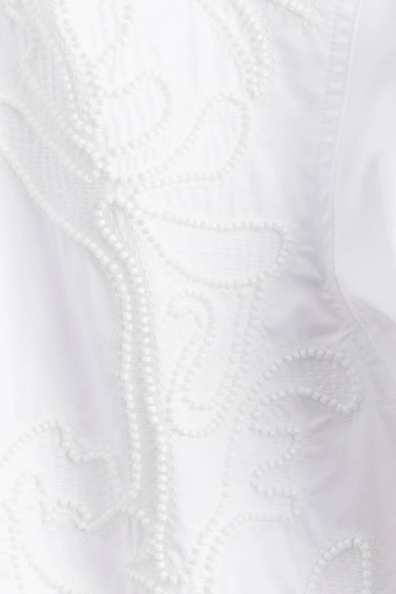 Embroidered Cotton Shirt