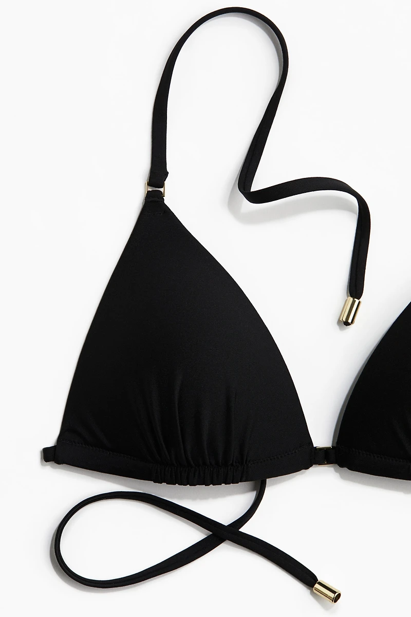 Push-Up Triangle Bikini Top