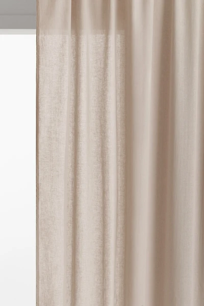 2-Pack Extra-Long Linen-Blend Curtains