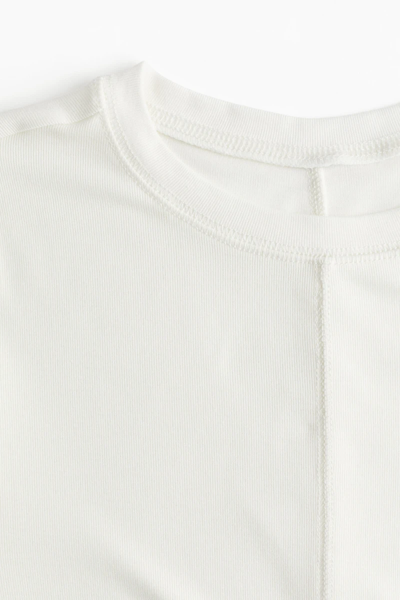 Long-sleeved Jersey Top