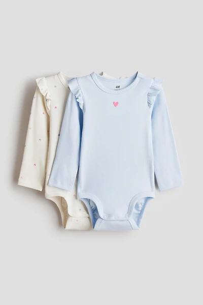 Lot de 2 maillots en coton