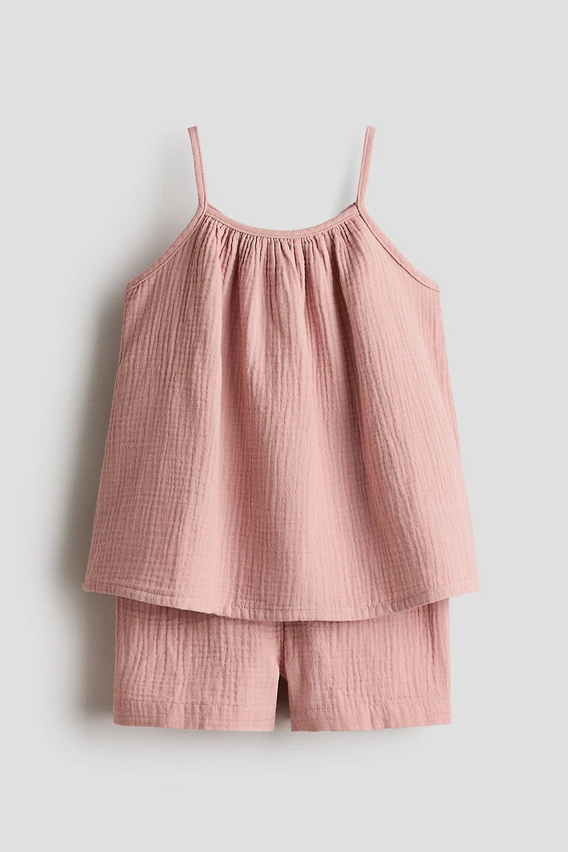 2-Piece Cotton Muslin Set