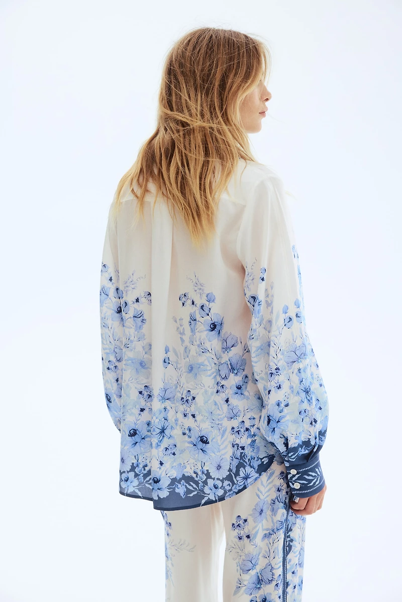 Printed Lyocell Shirt