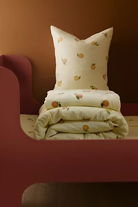 Printed Cotton Duvet Cover Set