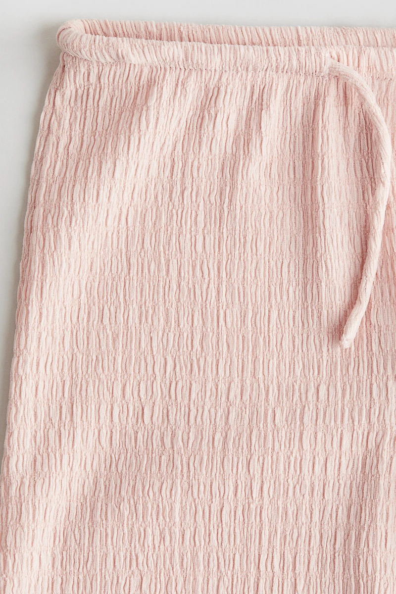 Textured Jersey Pants