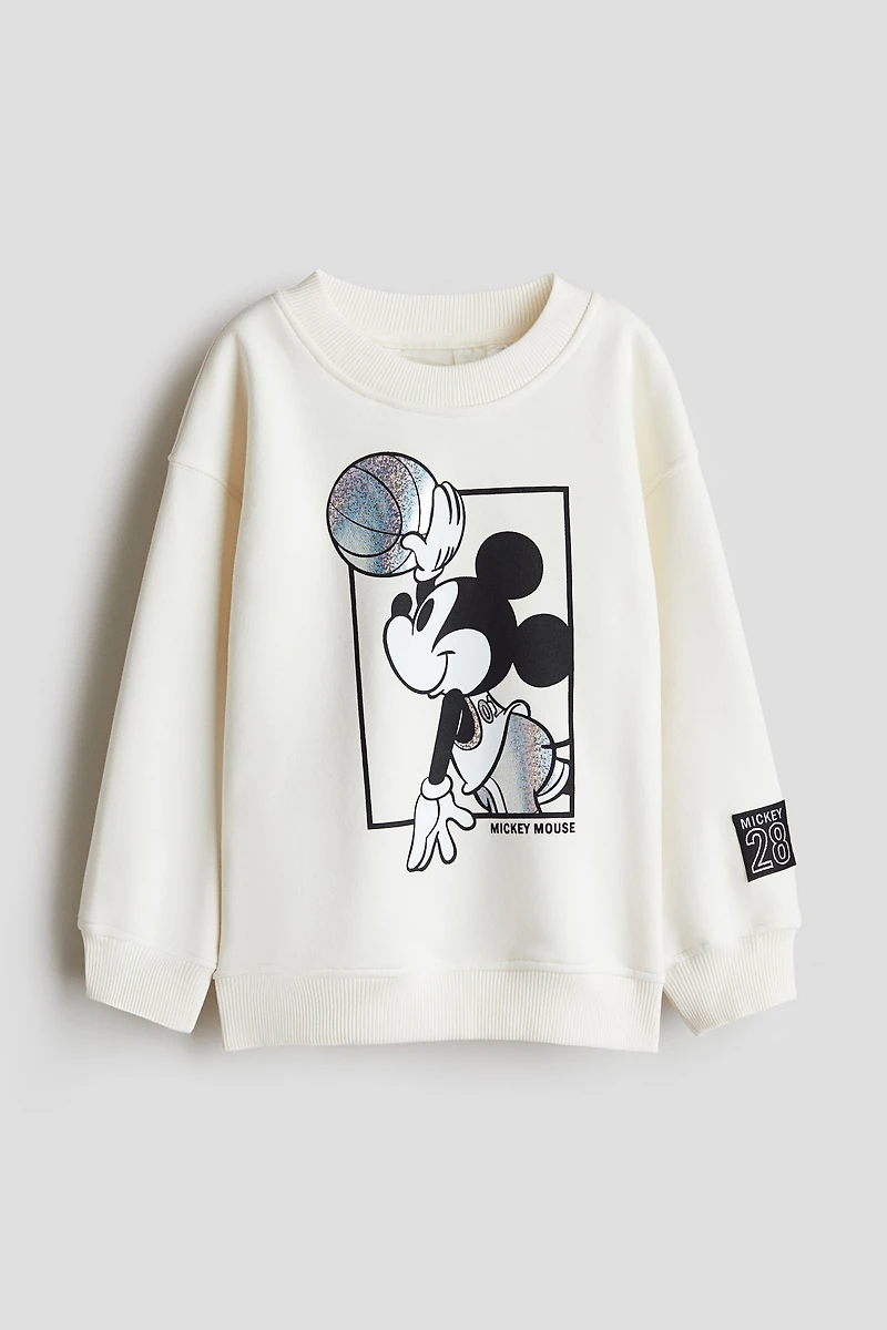 Sweatshirt with Motif