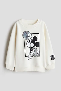 Sweatshirt with Motif