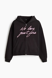 Oversized Hooded Jacket