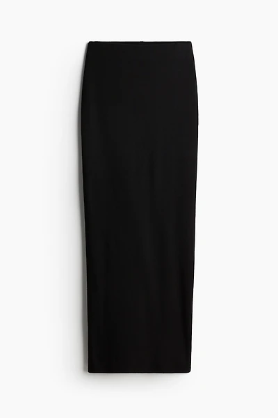 Ribbed Pencil Skirt