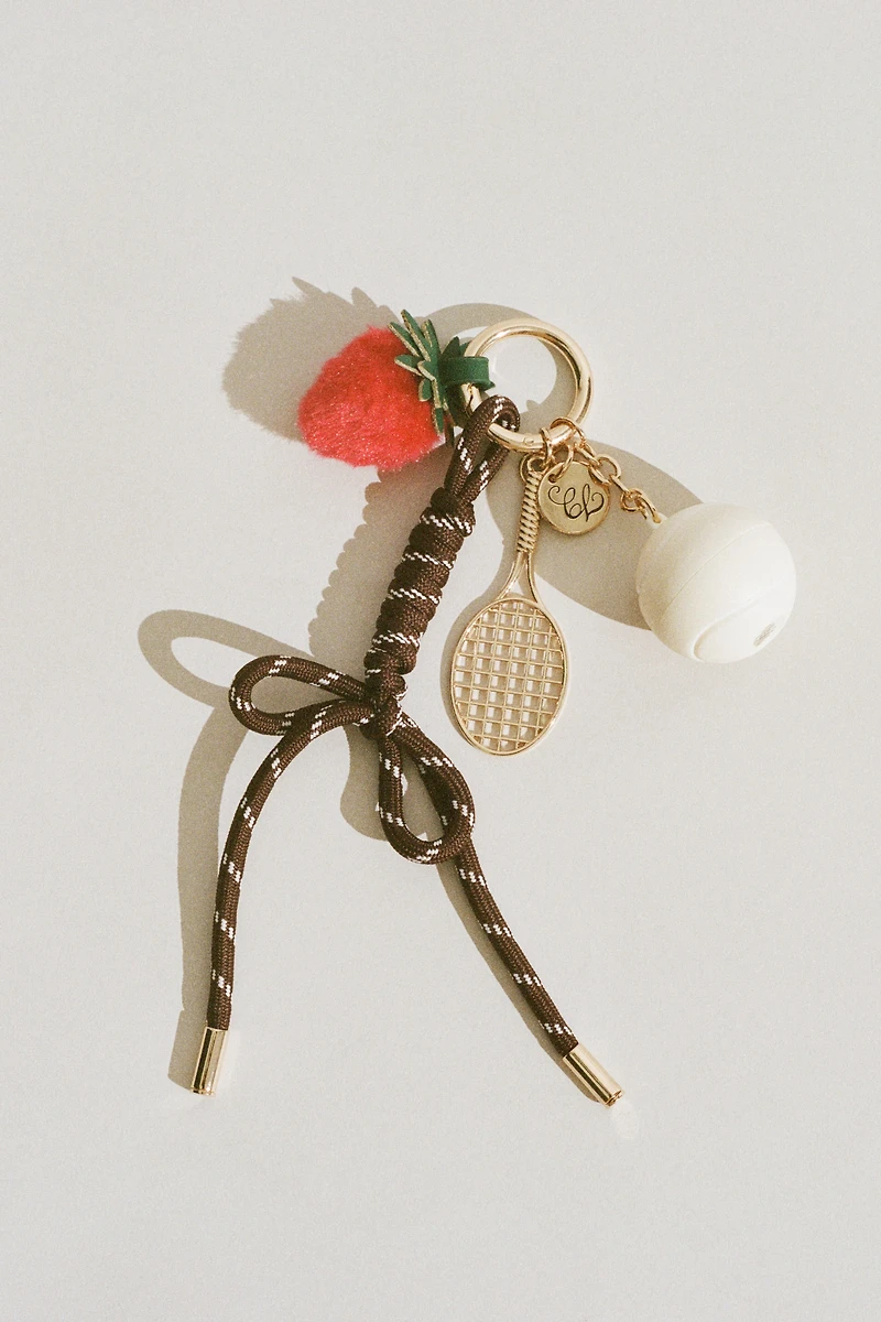 Tennis-Themed Lip Balm Charm
