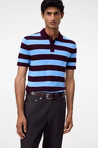Regular-Fit Knit Polo Shirt