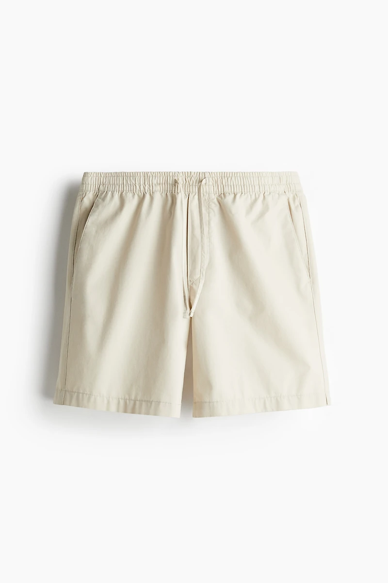Regular-Fit Canvas Shorts