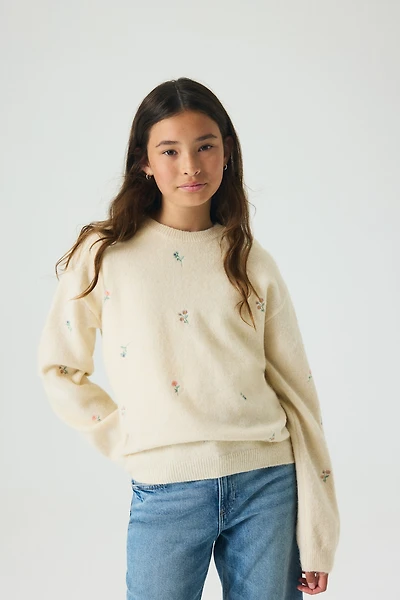 Chandail ample à motif