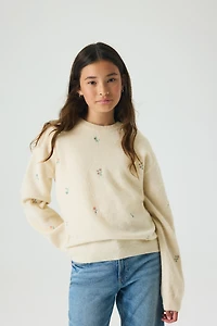 Chandail ample à motif