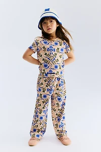 Pointelle Jersey Top