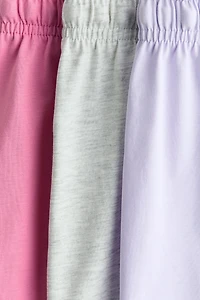 3-Pack Cotton Jersey Shorts