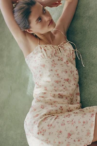 Robe à bretelles fines