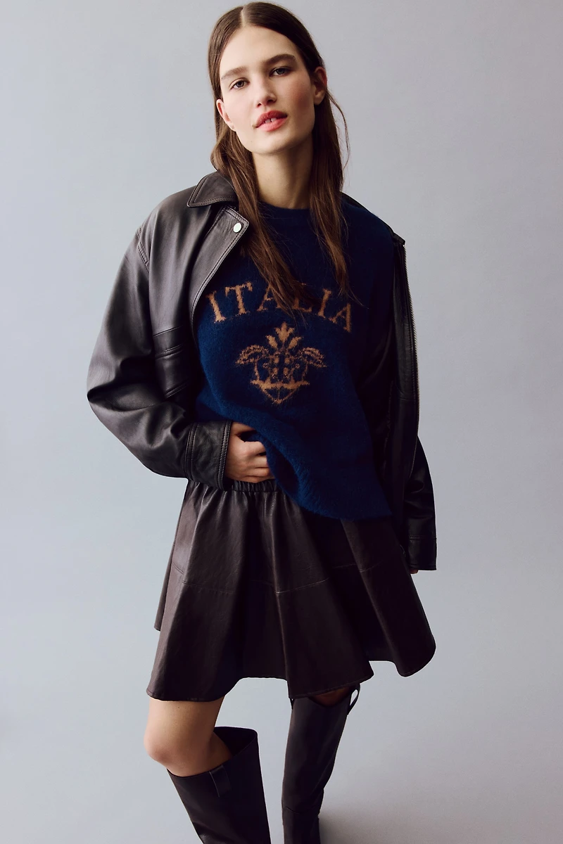 Jacquard-Motif Sweater