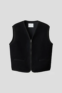 Wool-blend Vest