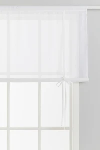 Sheer Roll-up Curtain