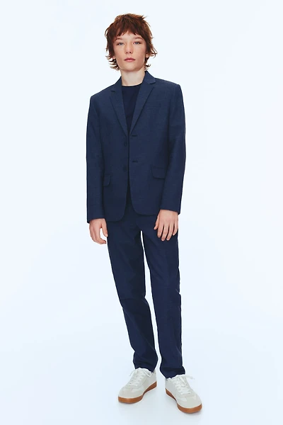 Linen-Blend Suit