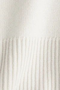 Chandail col roulé en cachemire mélangé