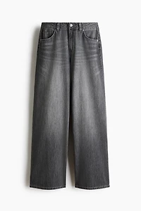 Wide-Leg Regular Waist Jeans