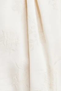 Blouse ample en tissu jacquard