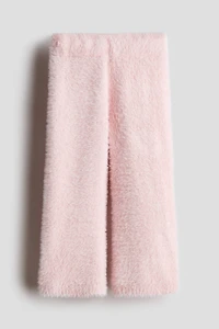 Legging en tricot duveteux