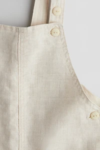 Linen Overall Shorts