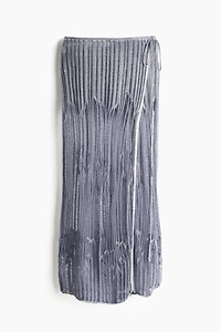 Knit Wrap Skirt