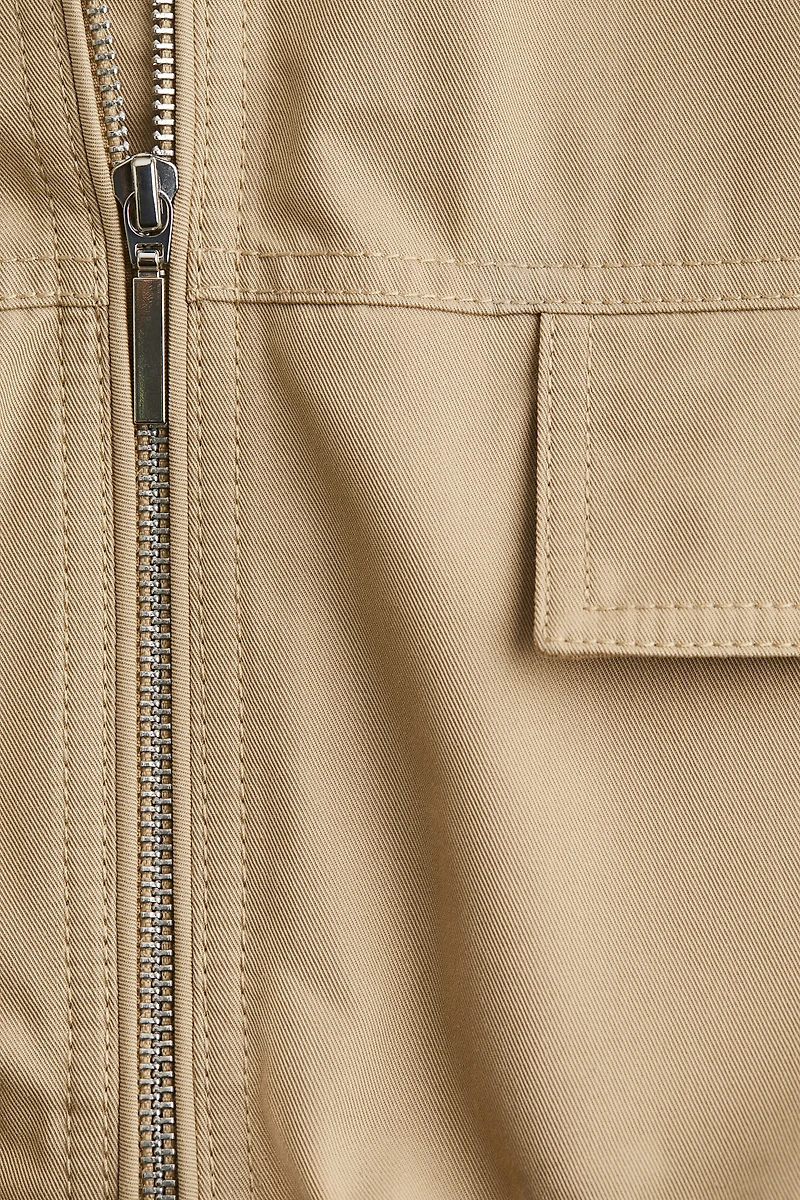 Bubble-Hem Vest
