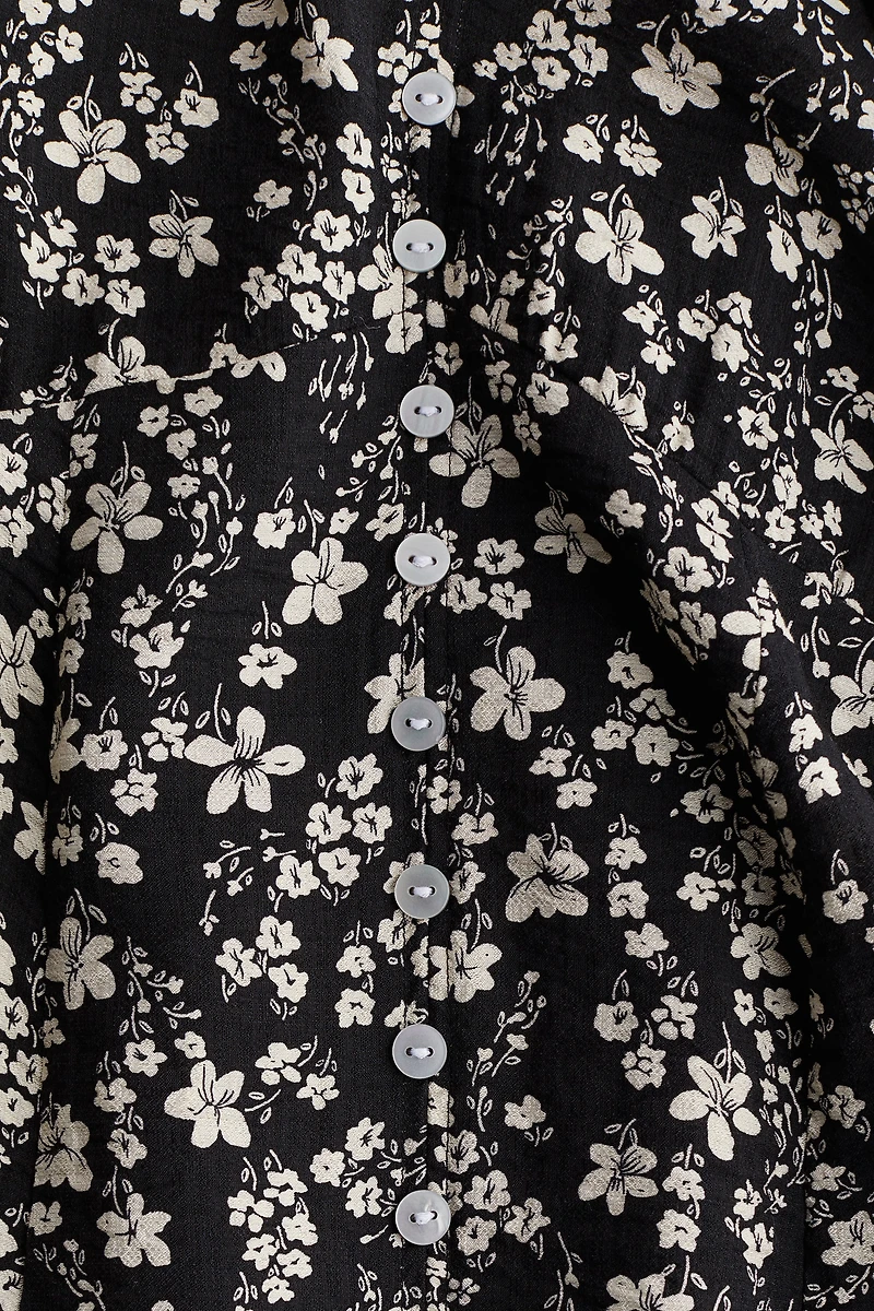 MAMA Button-Front Dress