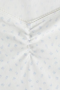 Picot-Trimmed T-Shirt