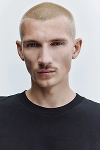 Oversized Long-Sleeved Jersey Shirt