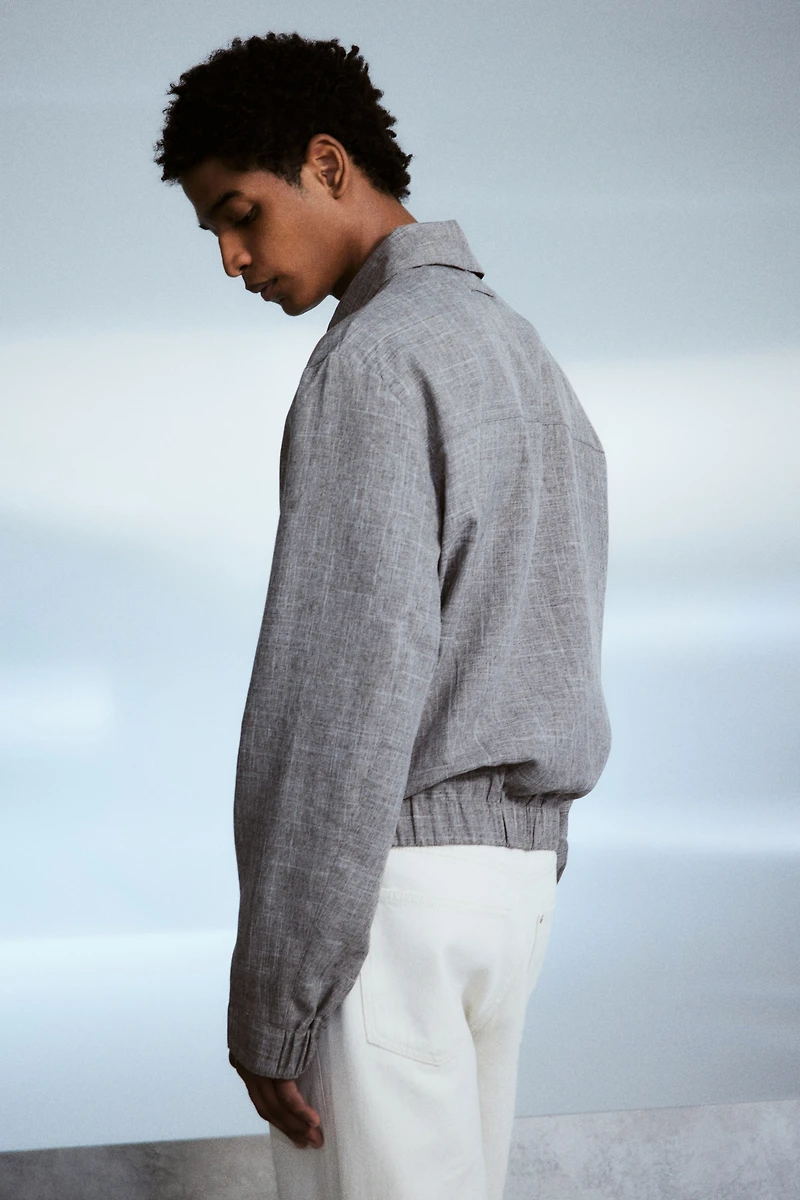 Regular Fit Twill Jacket