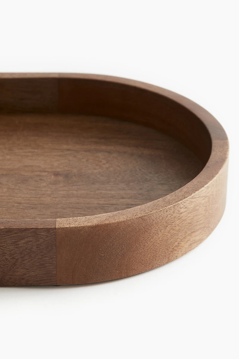 Oval Mango Wood Tray