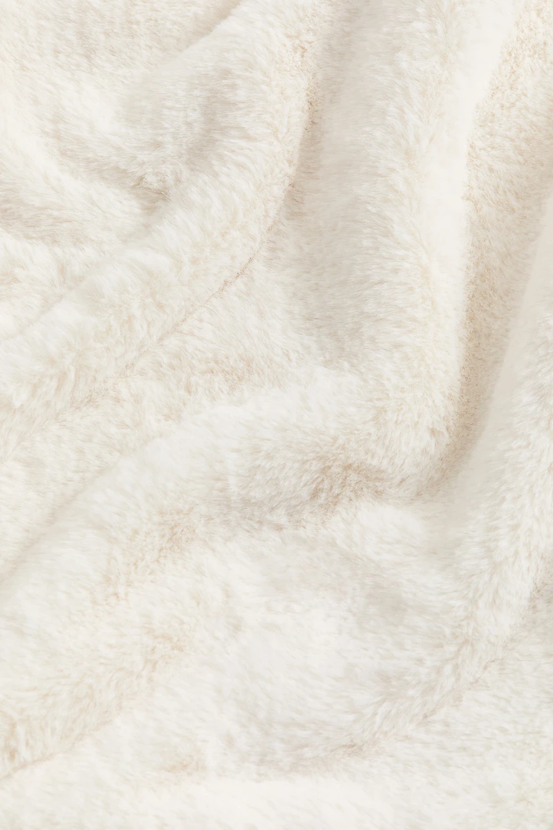 Housse de coussin duveteuse