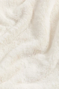 Housse de coussin duveteuse