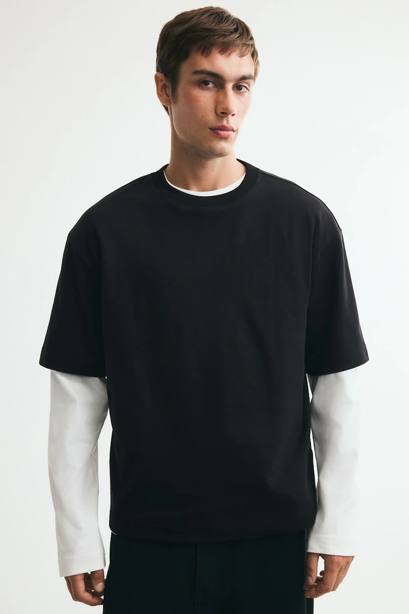Relaxed-Fit Interlock T-Shirt