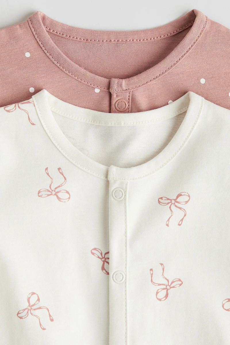 2-pack Patterned Cotton Pajamas