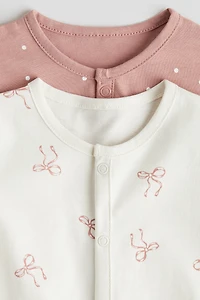 2-pack Patterned Cotton Pajamas