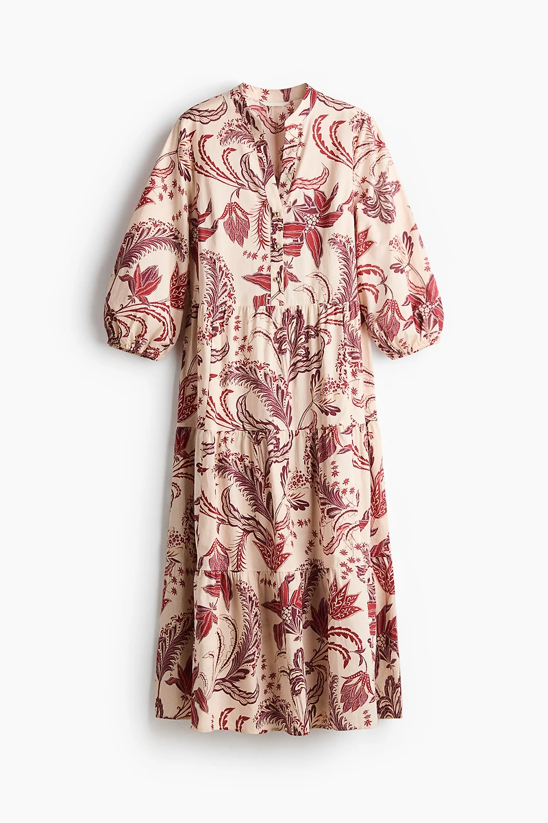 Tiered Midi Dress